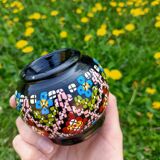 Ethnic pattern candle holder 🌸