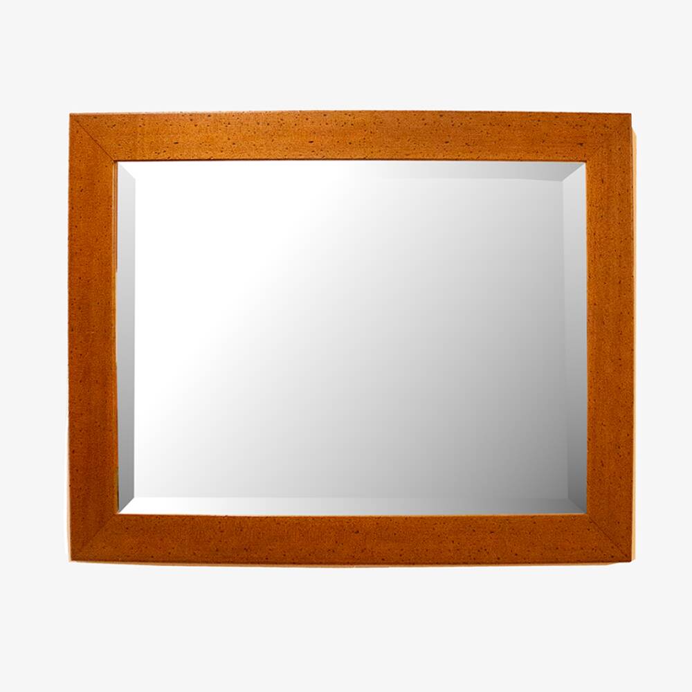 Vintage Spanish Mirror With Wooden Frame