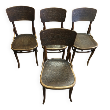 Set of 4 thonet chairs