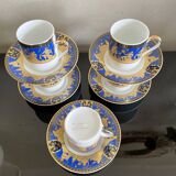 5 cups and under cups in fine porcelain