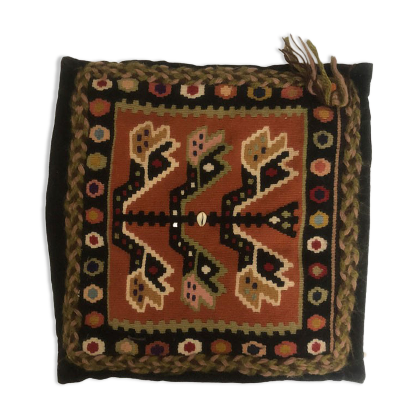 Handmade persian carpet n.171 cussin 37x36cm