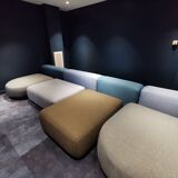 Modular sofa made of medley lapalma fabric