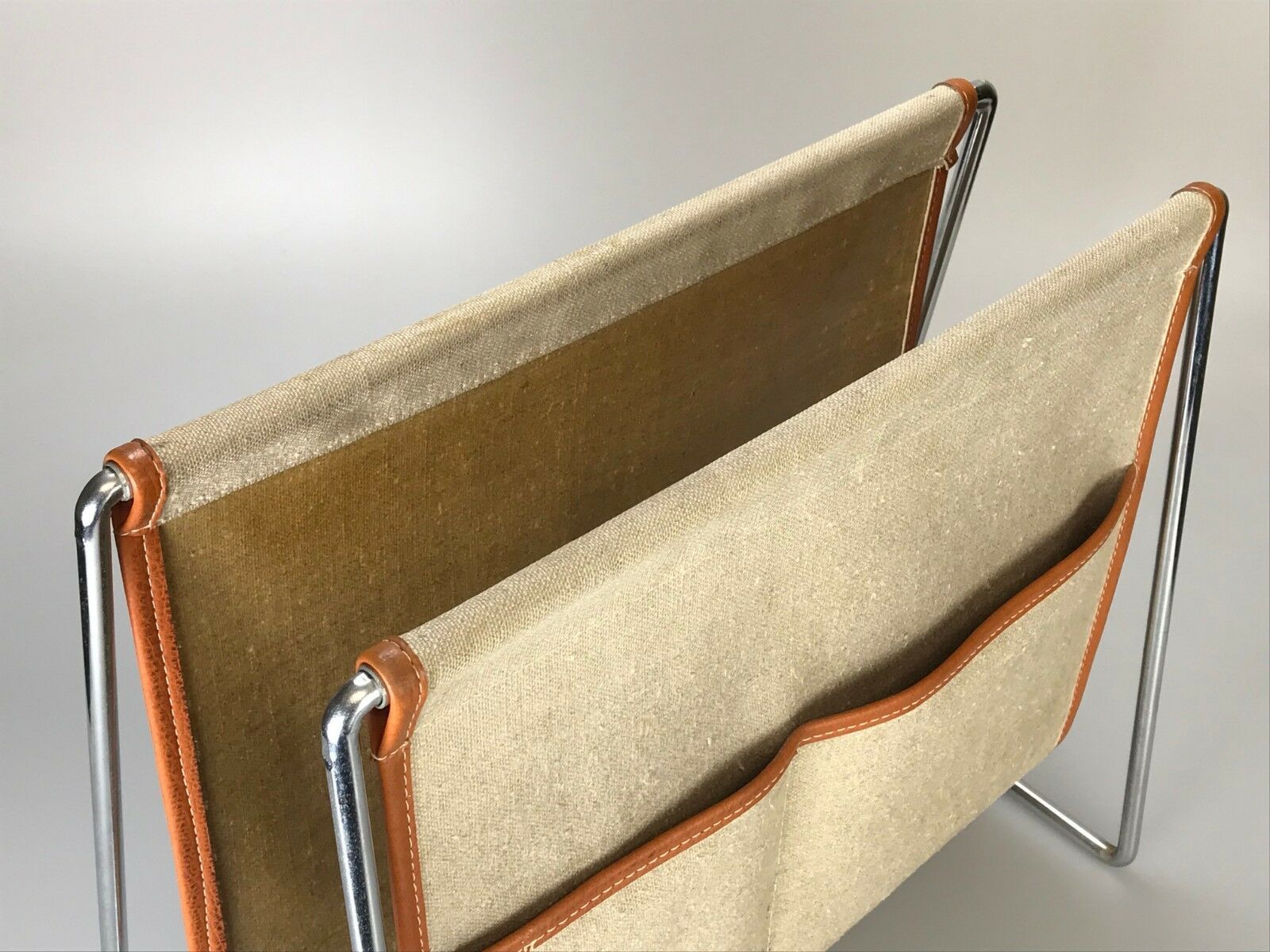 50s 60s Newspaper Rack Magazine Rack by Verner Panton for Fritz Hansen