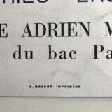 Original exhibition poster Henri MATISSE, Galerie Adrien Maeght, 1964