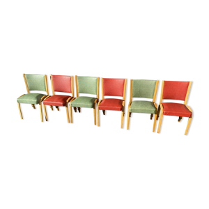 Set de chaises steiner - bow wood