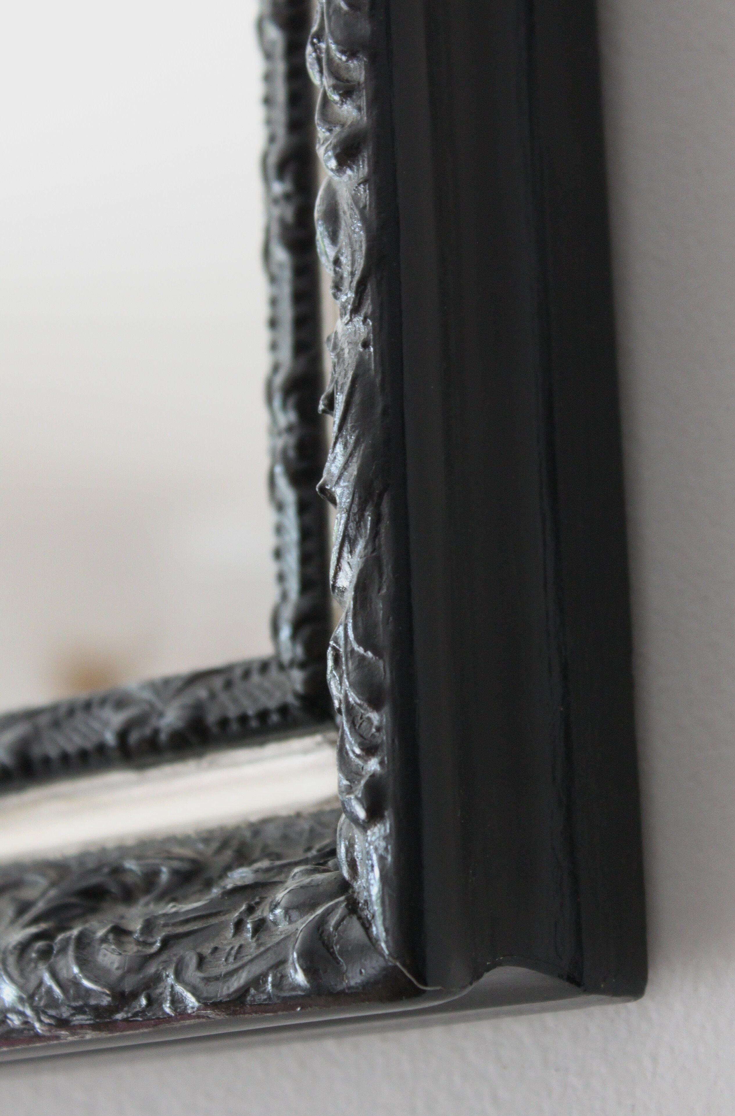 Black and silver mirror