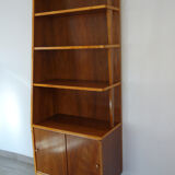 Vintage asymmetrical bookcase