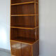 Vintage asymmetrical bookcase