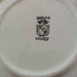 2 cups and s/t Sarreguemines. Digoin
