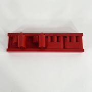 Red “Minivip” wall coat rack by Benanti & Brunori for Velca Legnano, 1970s