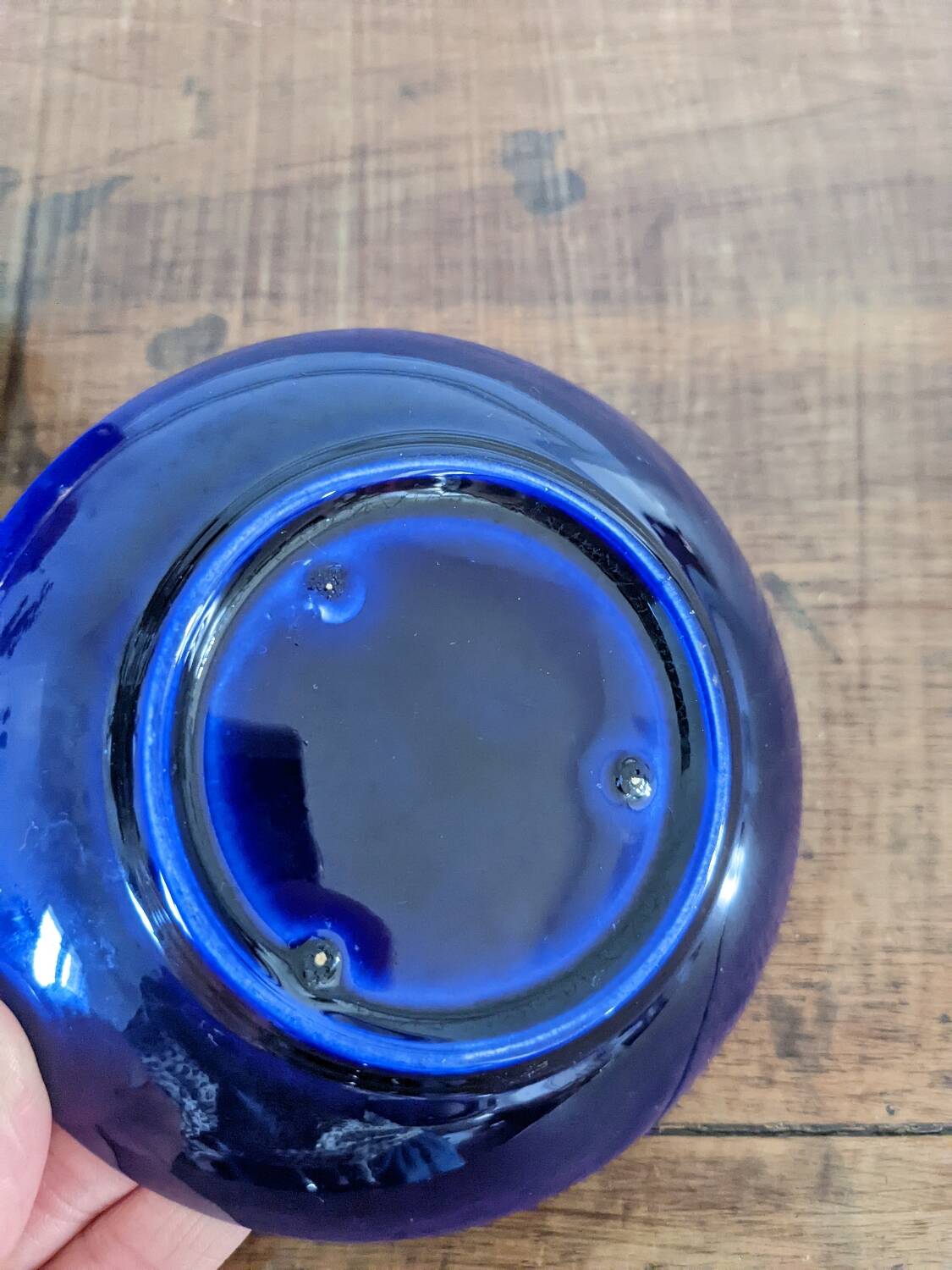 Earthenware cup and saucer