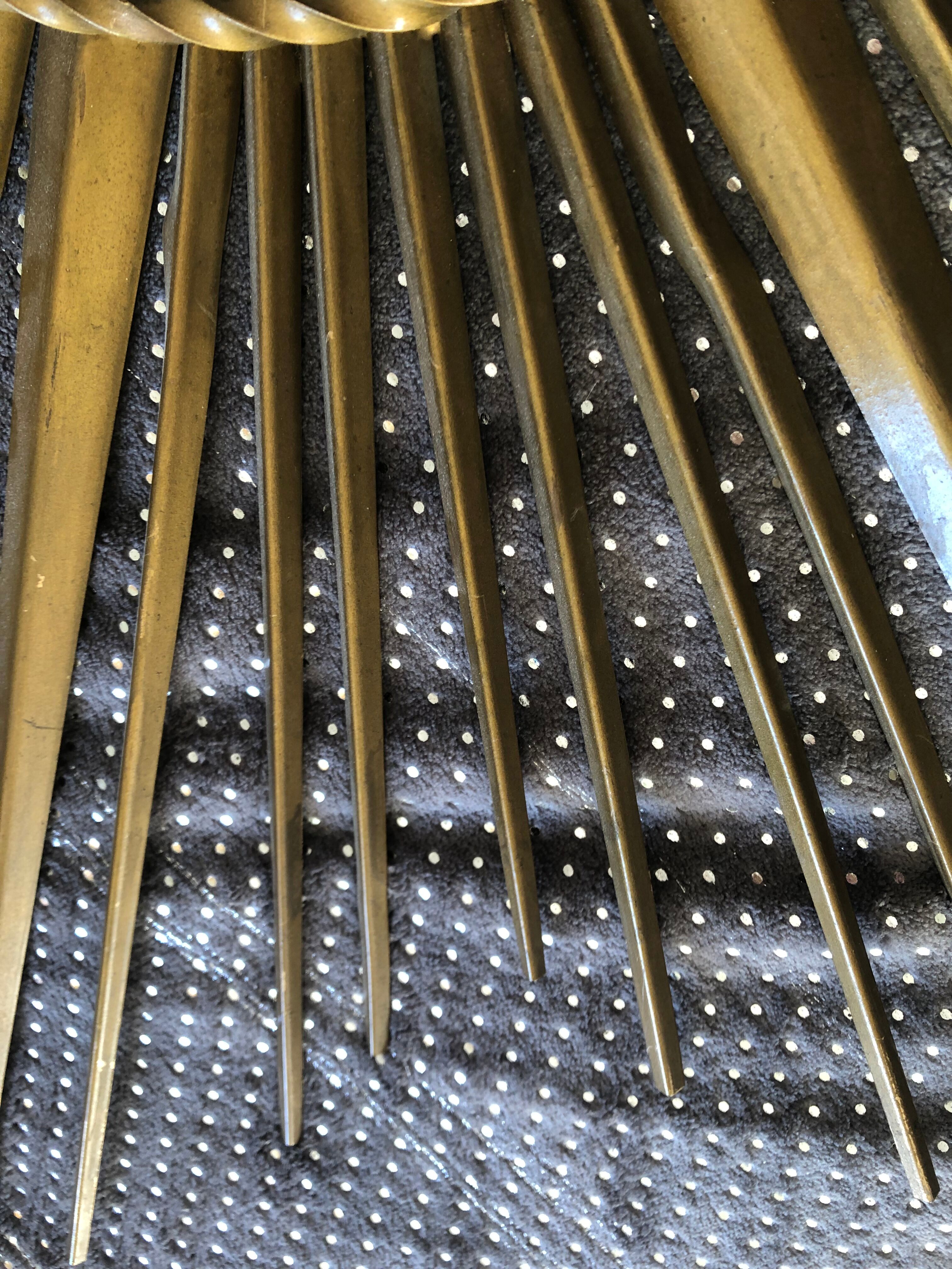 Mirror Chaty Vallauris curved 60s