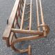 Coat rack bistro curved wood early twentieth century