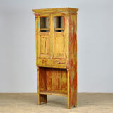Antique Pine Cabinet From Moldova, Circa 1880