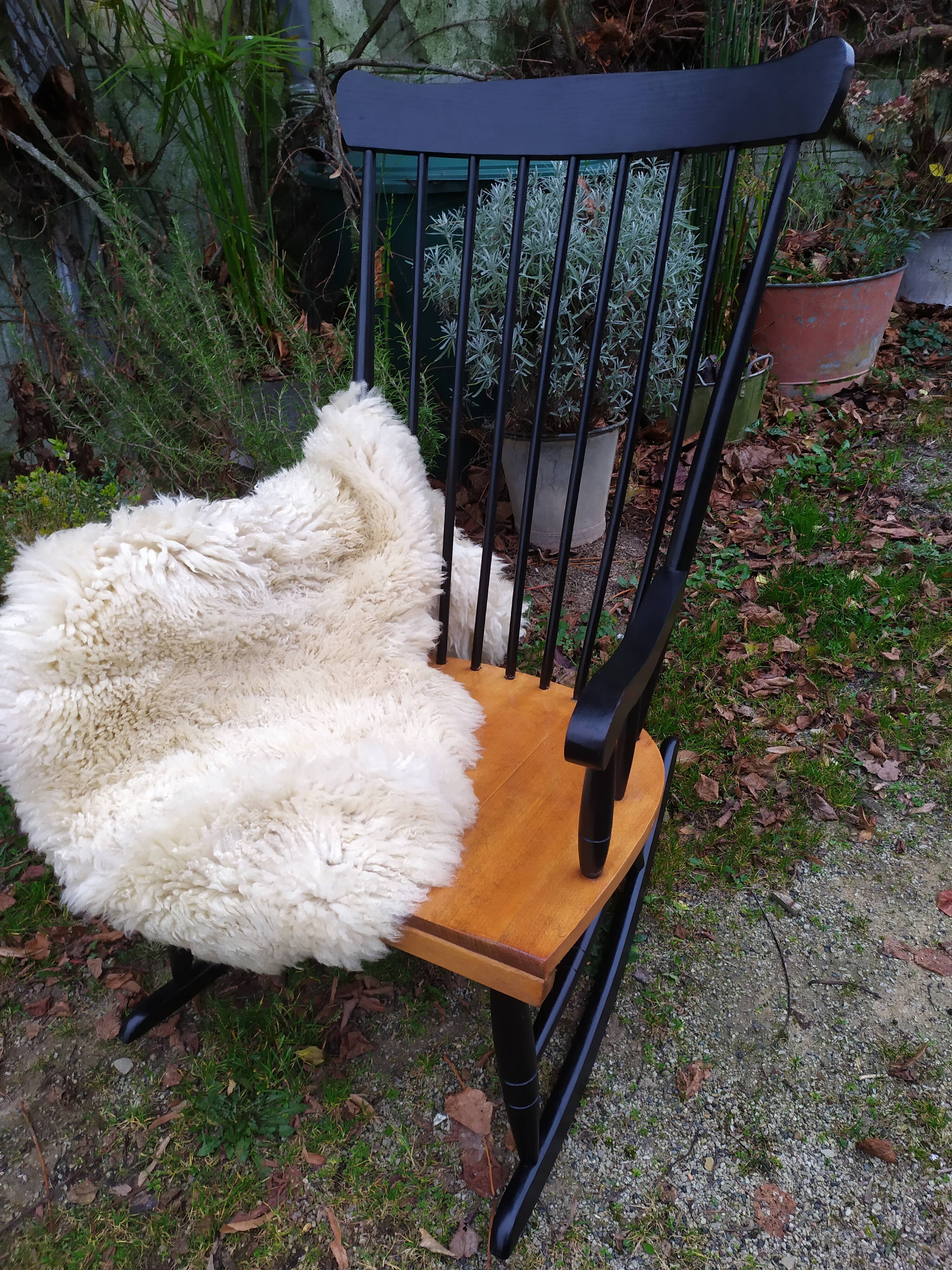 Scandinavian rocking chair 50s-60s