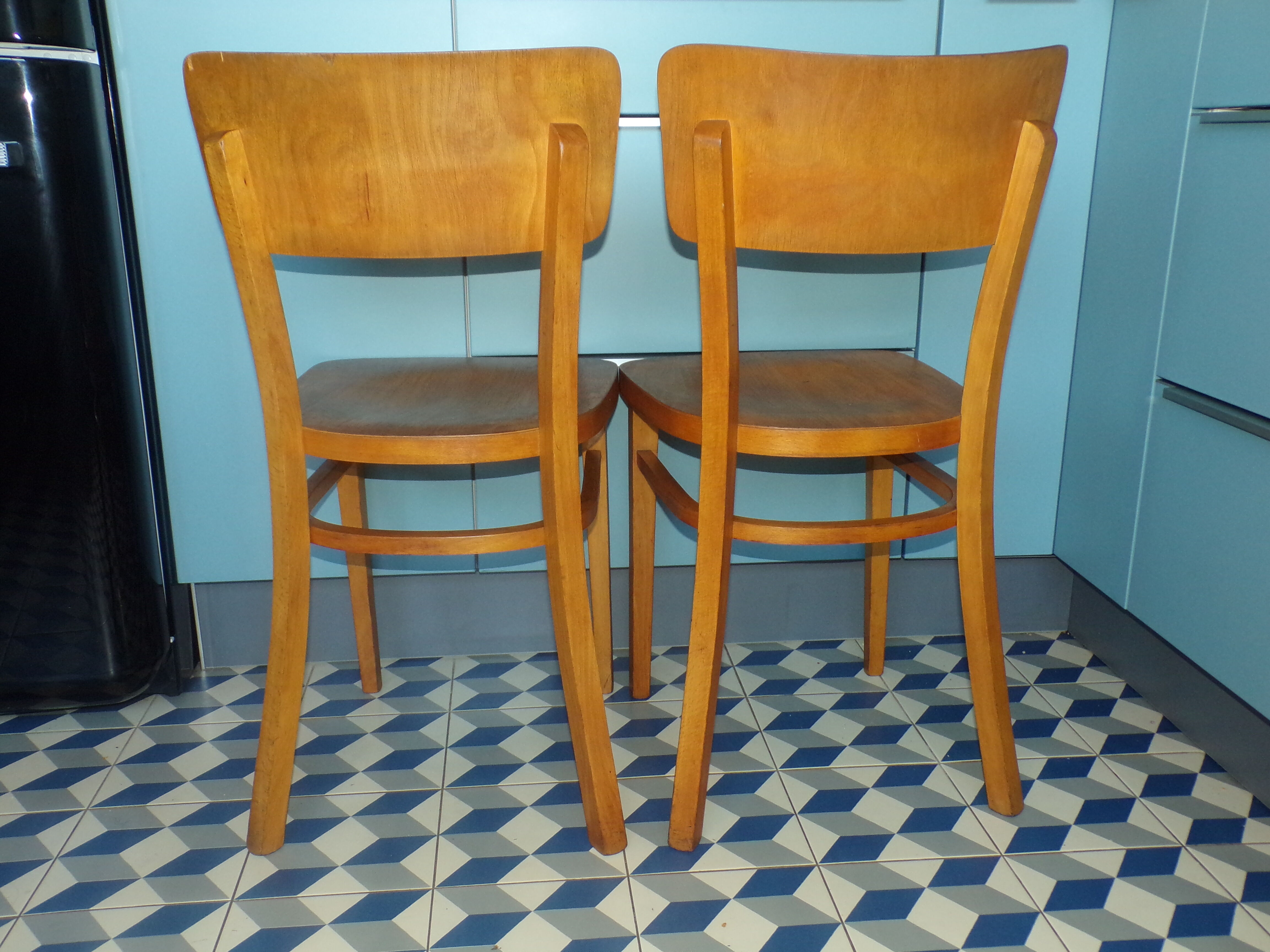 Pair of chairs Bistro 1950