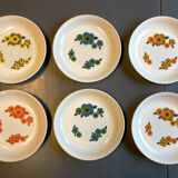 Assiettes creuses vintage Arcopal Lotus