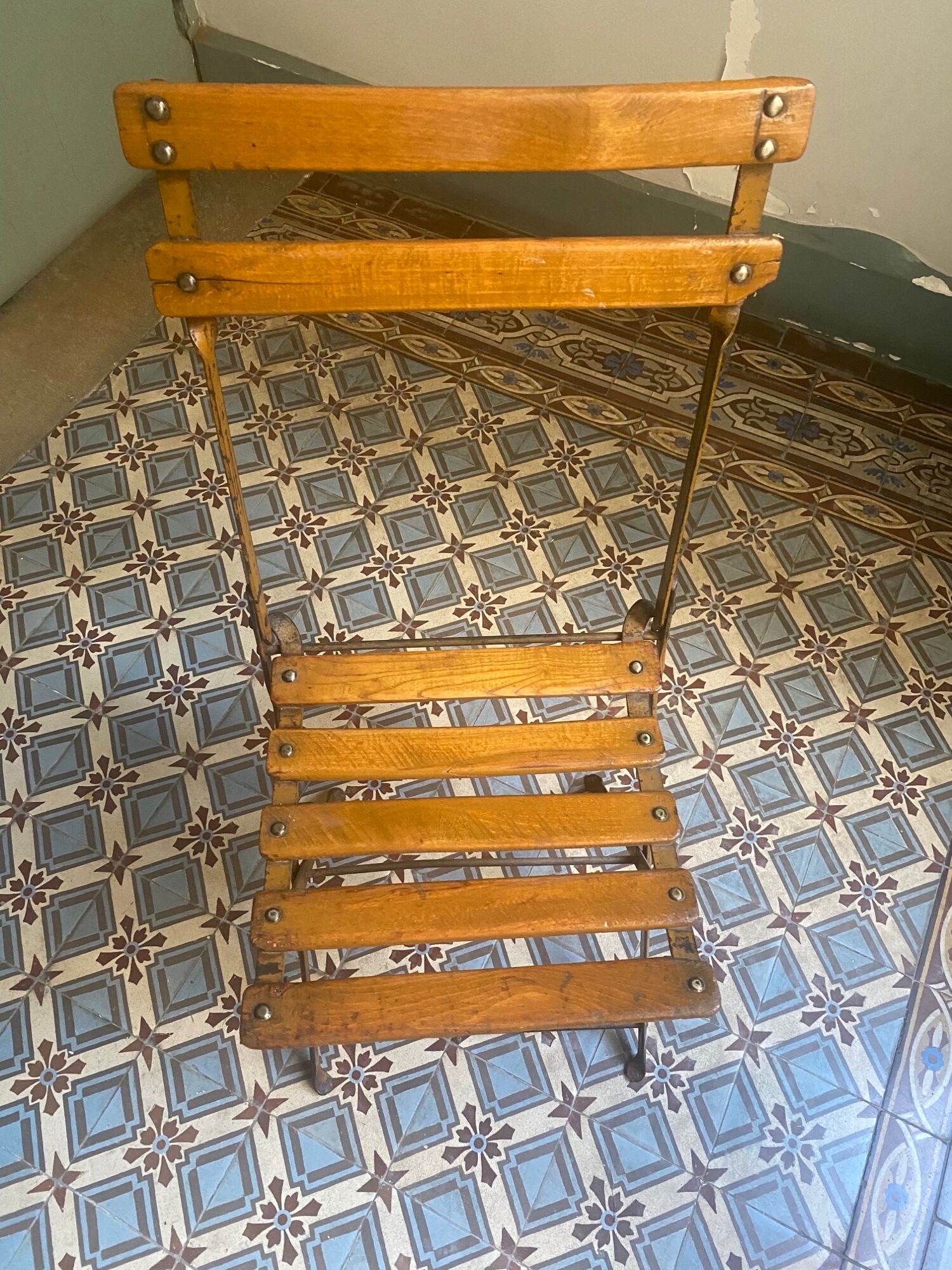 Antique garden chair