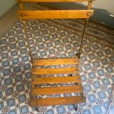 Antique garden chair