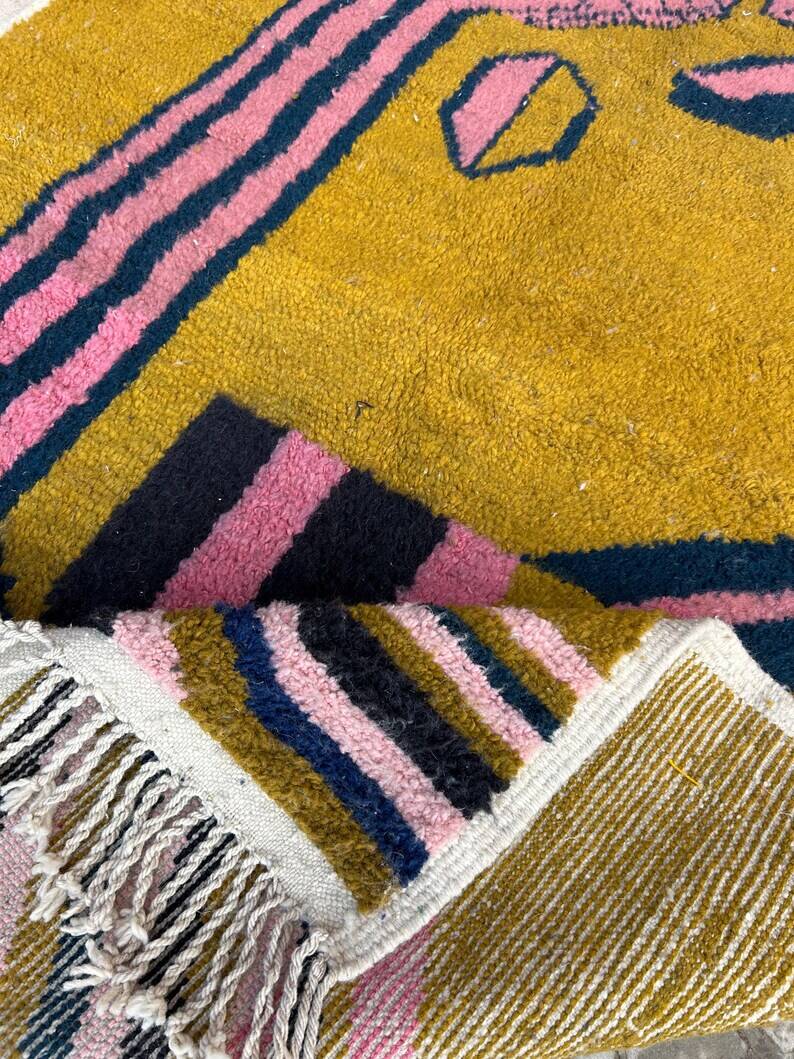 Moroccan rug, authentic Berber rug 150/250cm