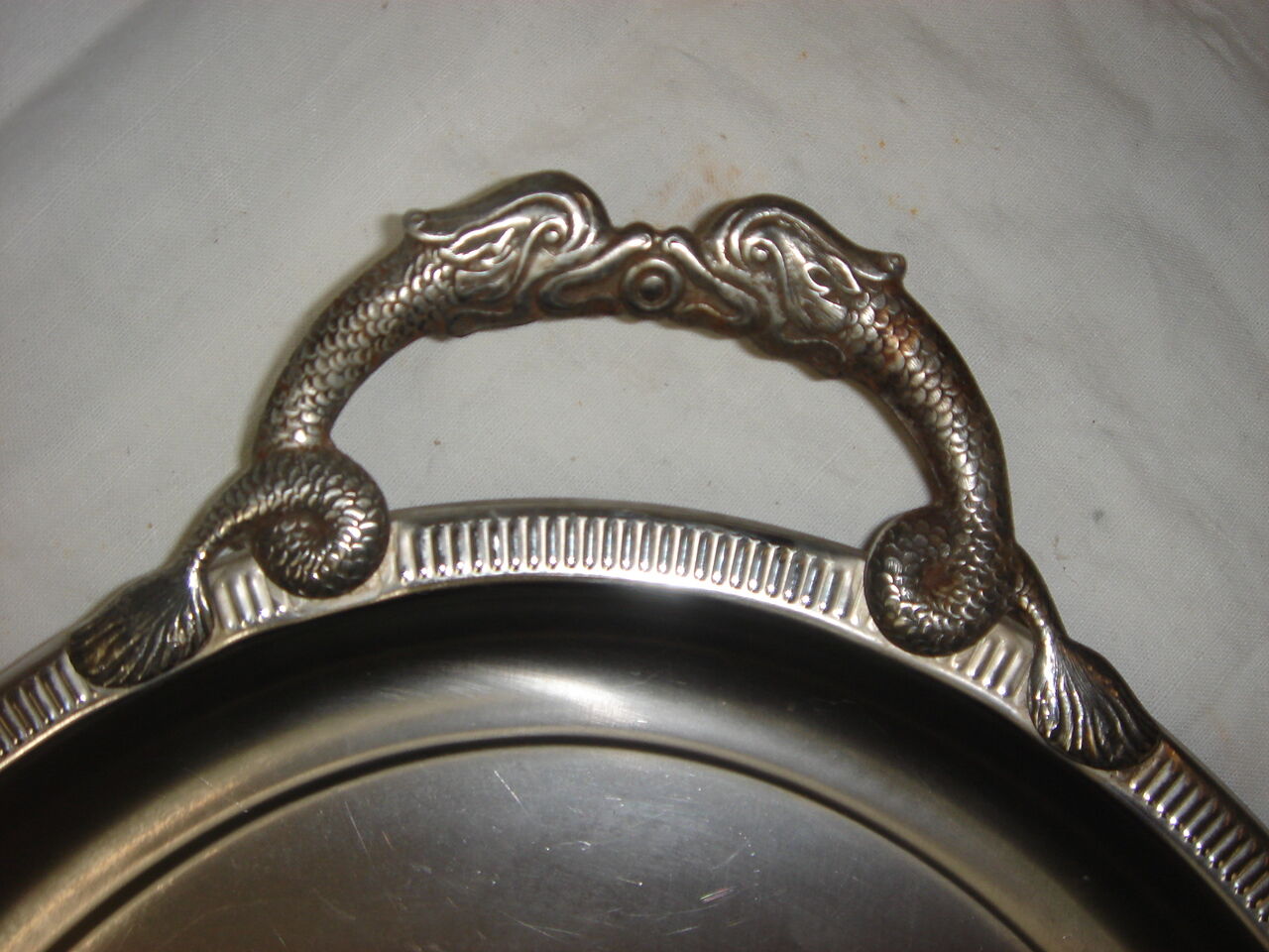 Service tray Jean Couzon goldsmith 1960