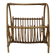 Porte revues en bambou vintage 