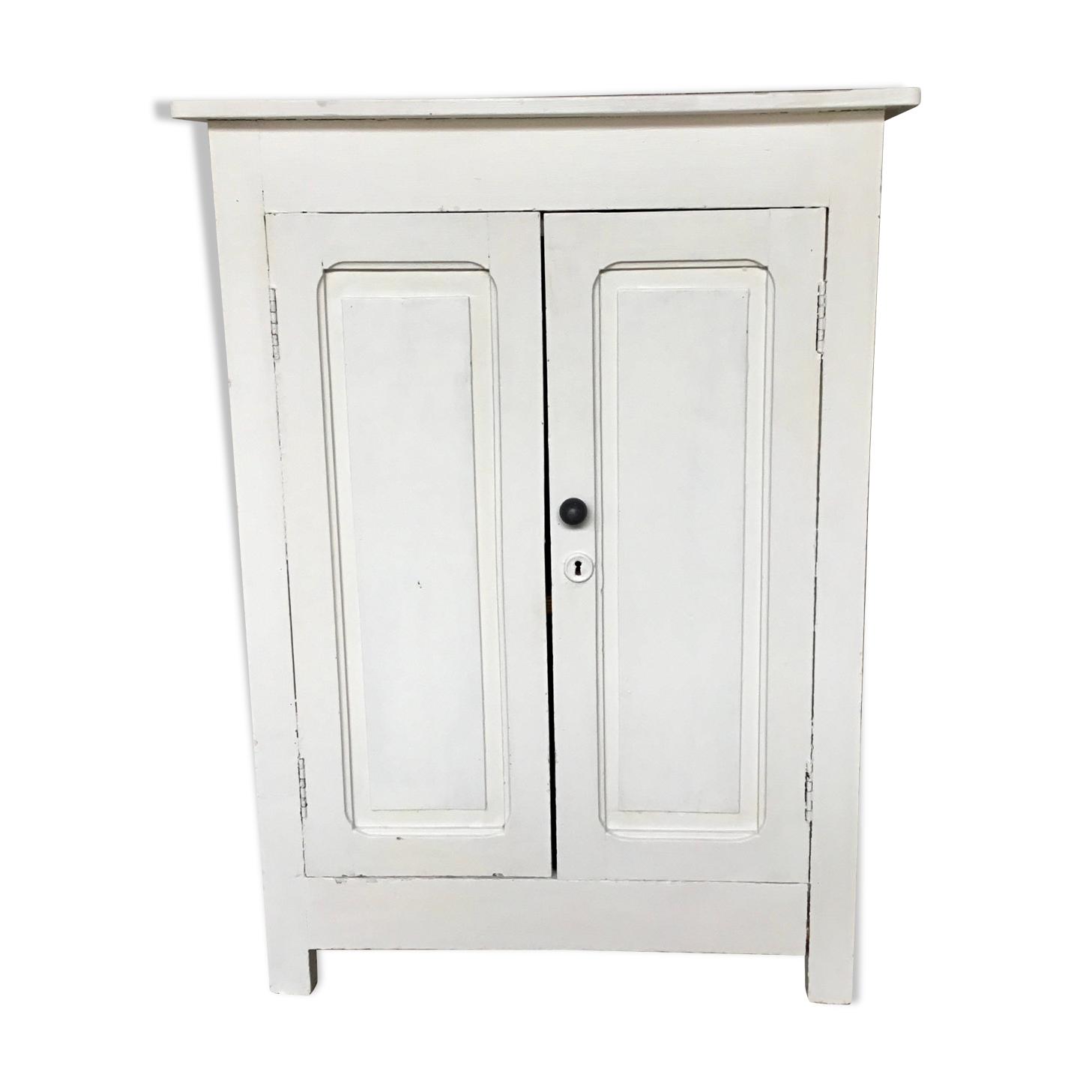 White Parisian buffet 2 doors - 1950