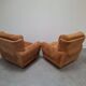 Pair of Czech TON Armchairs, 1985, Mid-Century Upholstered Lounge Chairs
