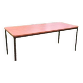 Teak coffee table, vintage Scandinavian coffee table, very large table
