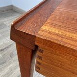 Scandinavian teak sewing table