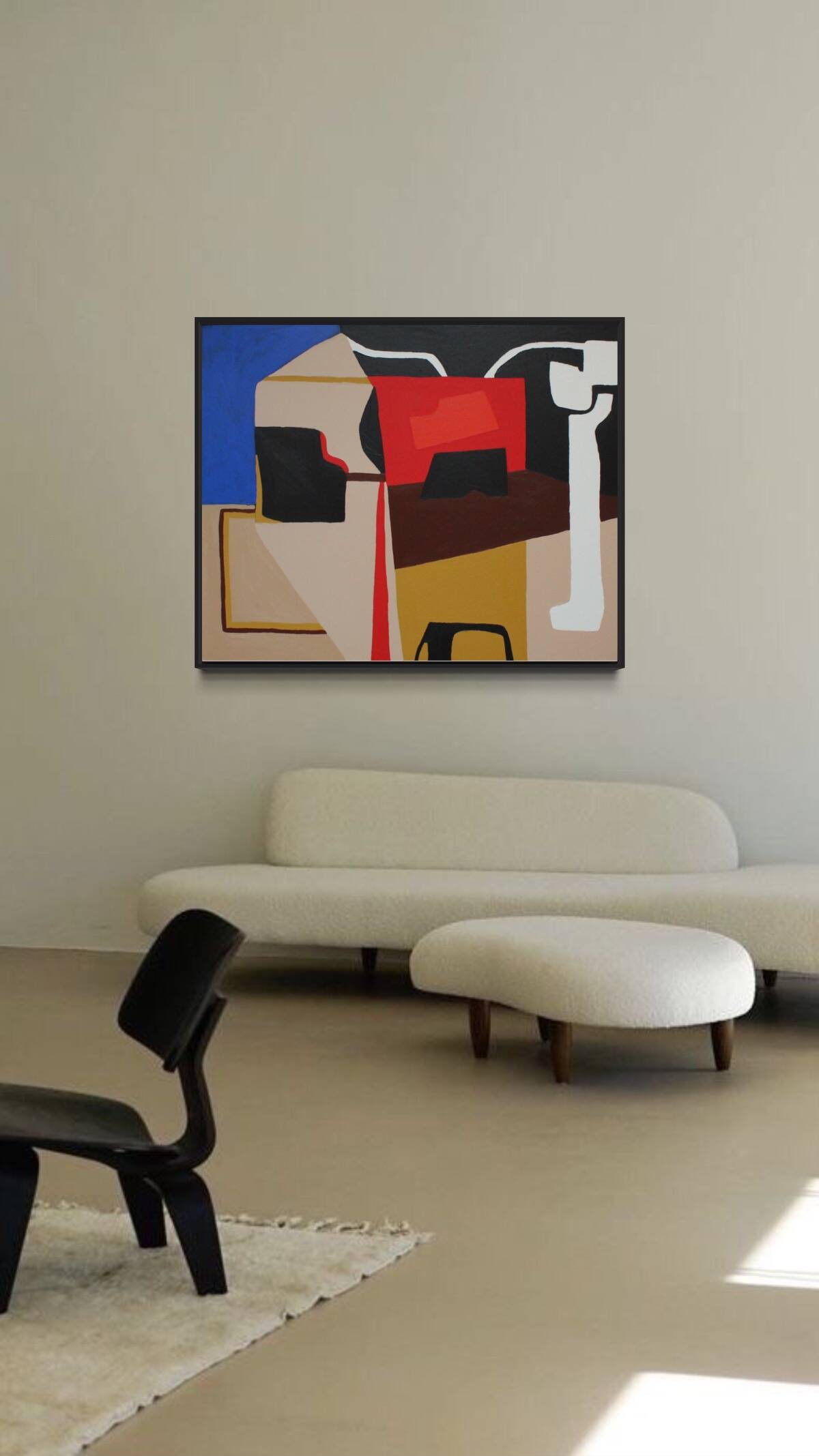 Abstrait original géométrique N04