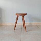 Vintage tripod stool 60s/70s