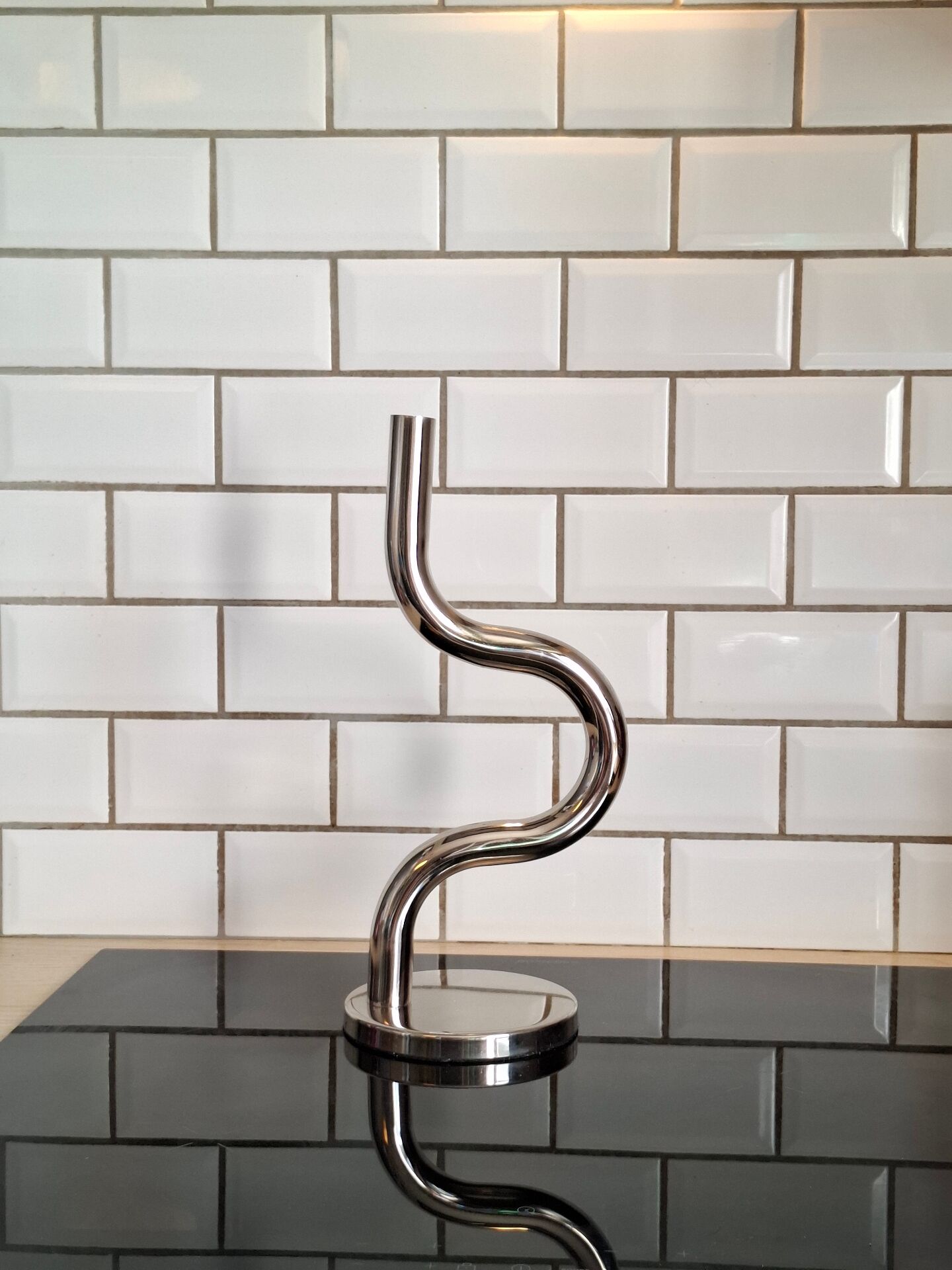 Bougeoir Chrome Axel Chay