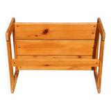 1960s pine coffee table