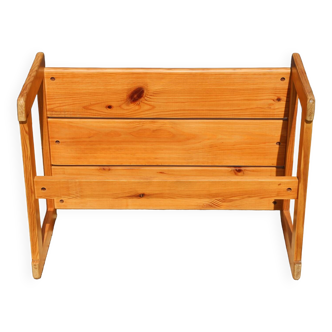 1960s pine coffee table