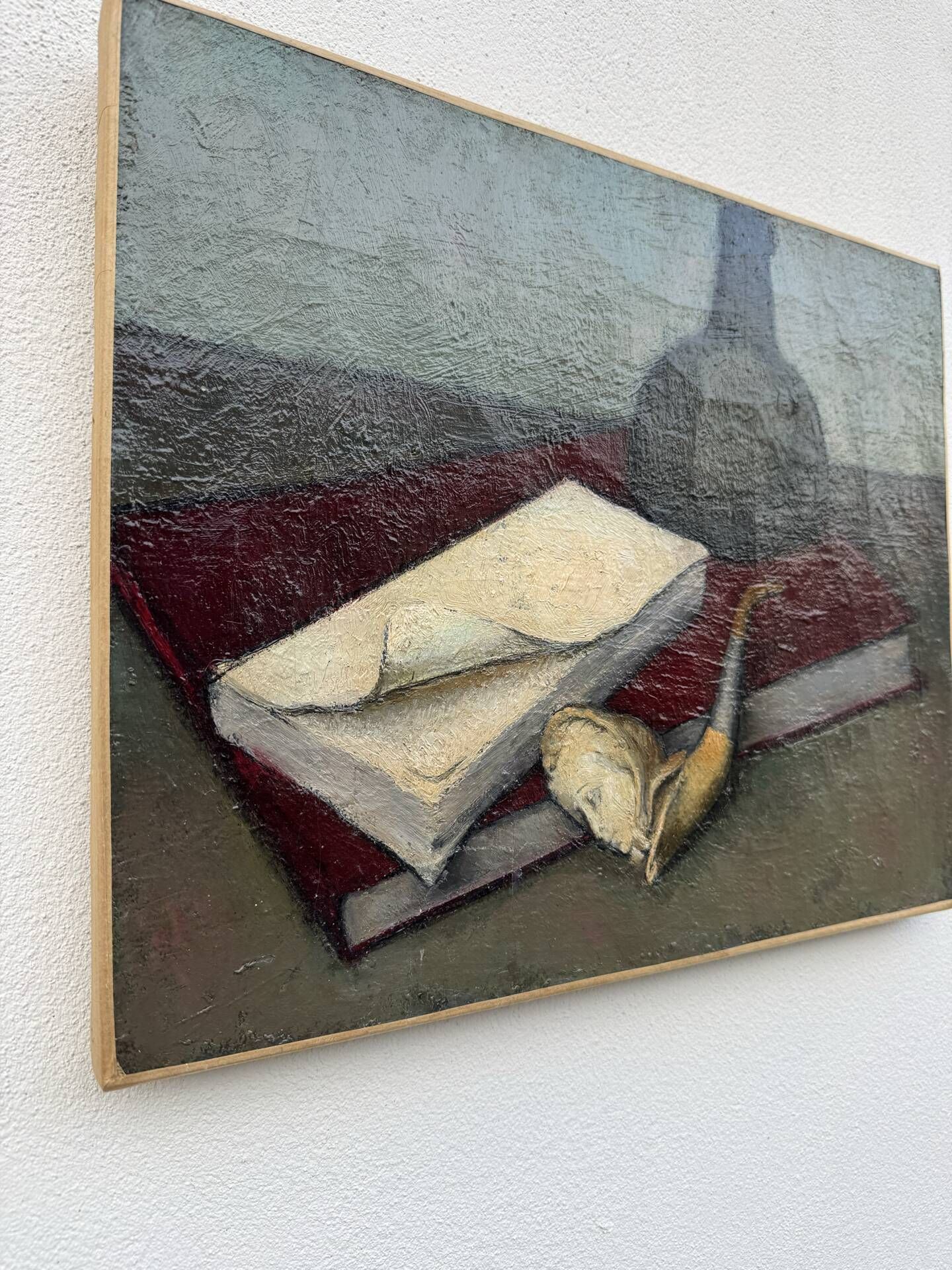 Still life painting modern realism old