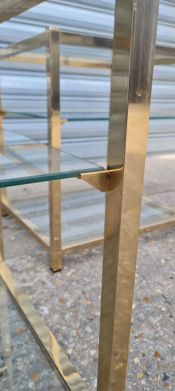 Paire de tables d'appoints Belgochrom 1970