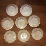 Creil Montereau Plates - Scottish