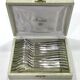 12 dax oyster forks Christofle