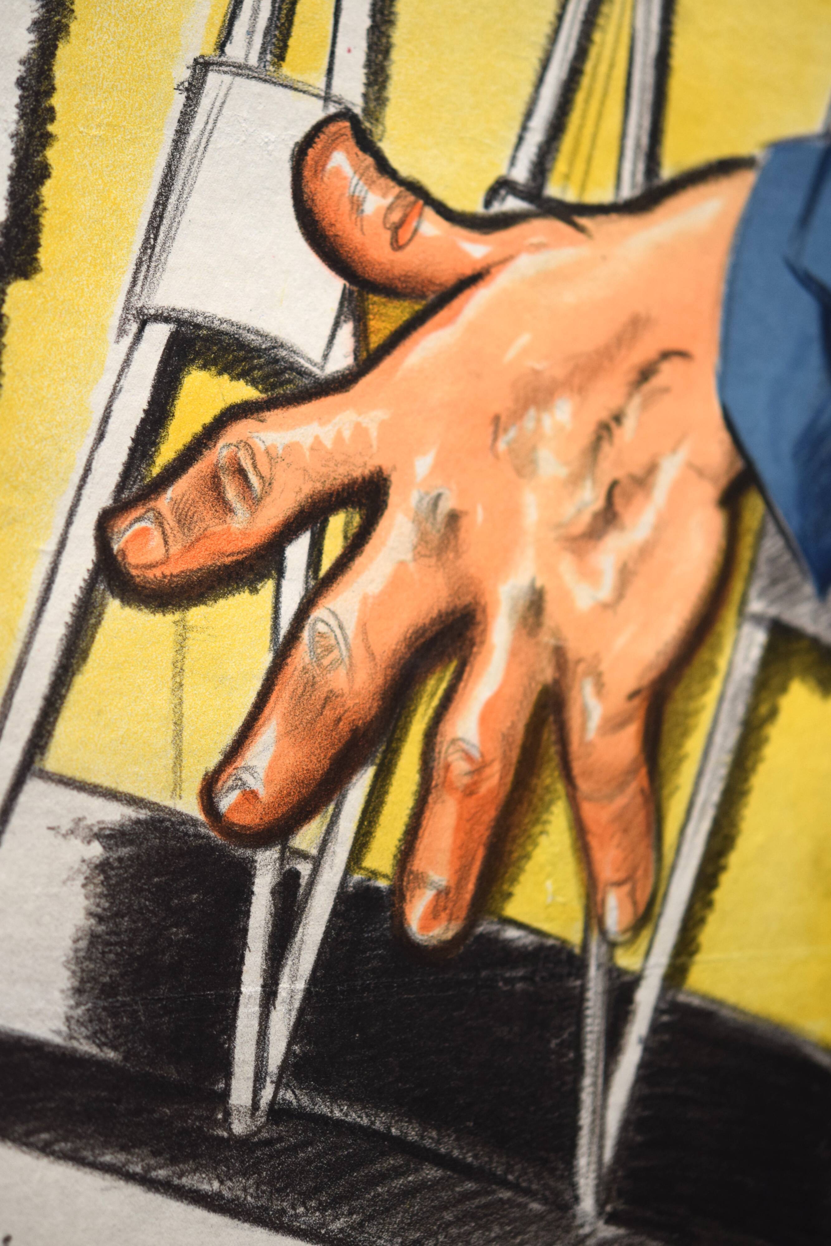 Poster "Smoke the cigarettes of the French Board" - 1935