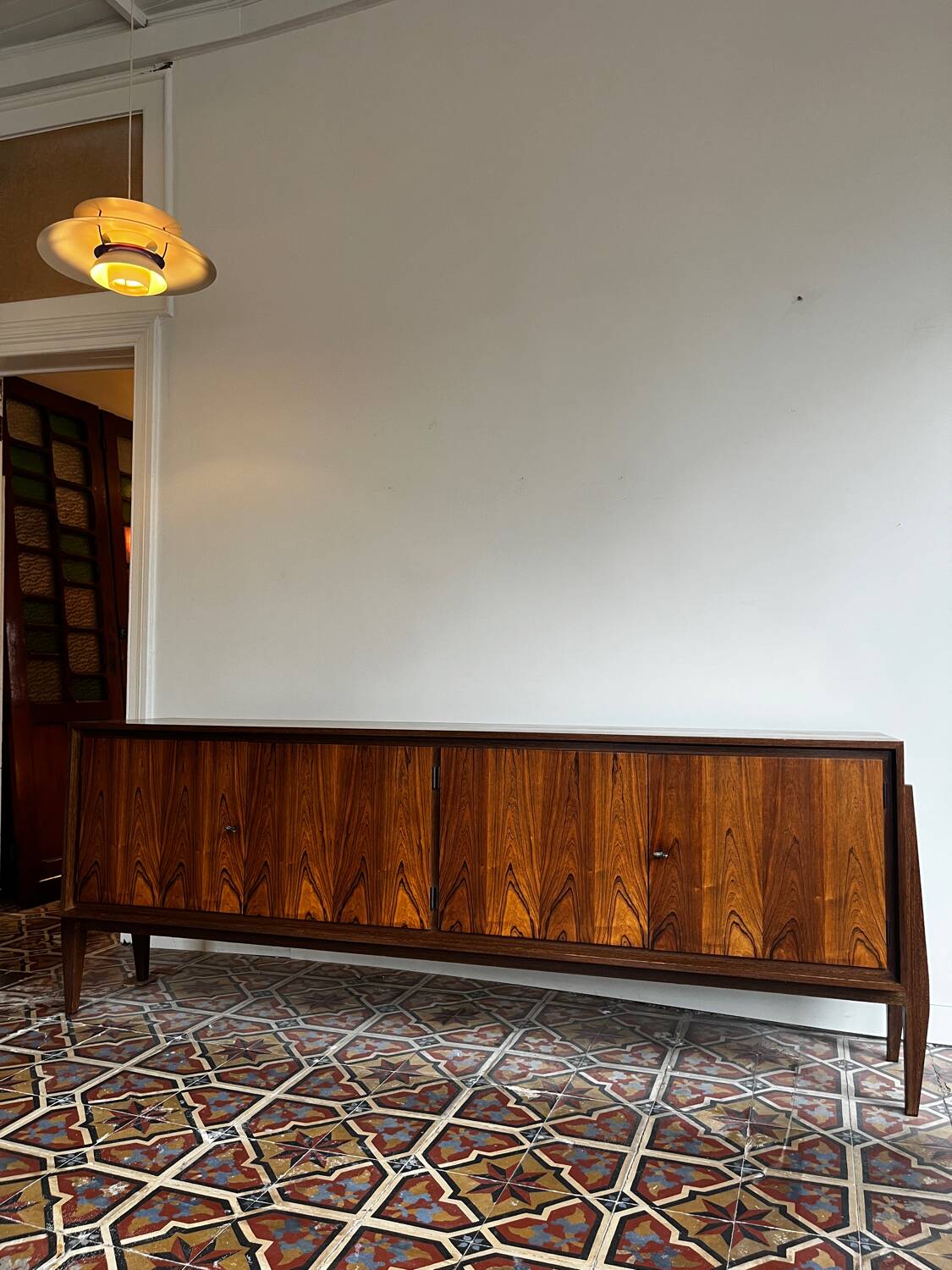 Mid-Century Modern rosewood credenza