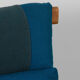 Pair of armchairs by Bernt Petersen for Worts Mobelsnedkeri, 1960