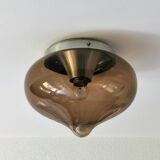 Plafonnier "Drop" en verre de Dijkstra (Pays-Bas)