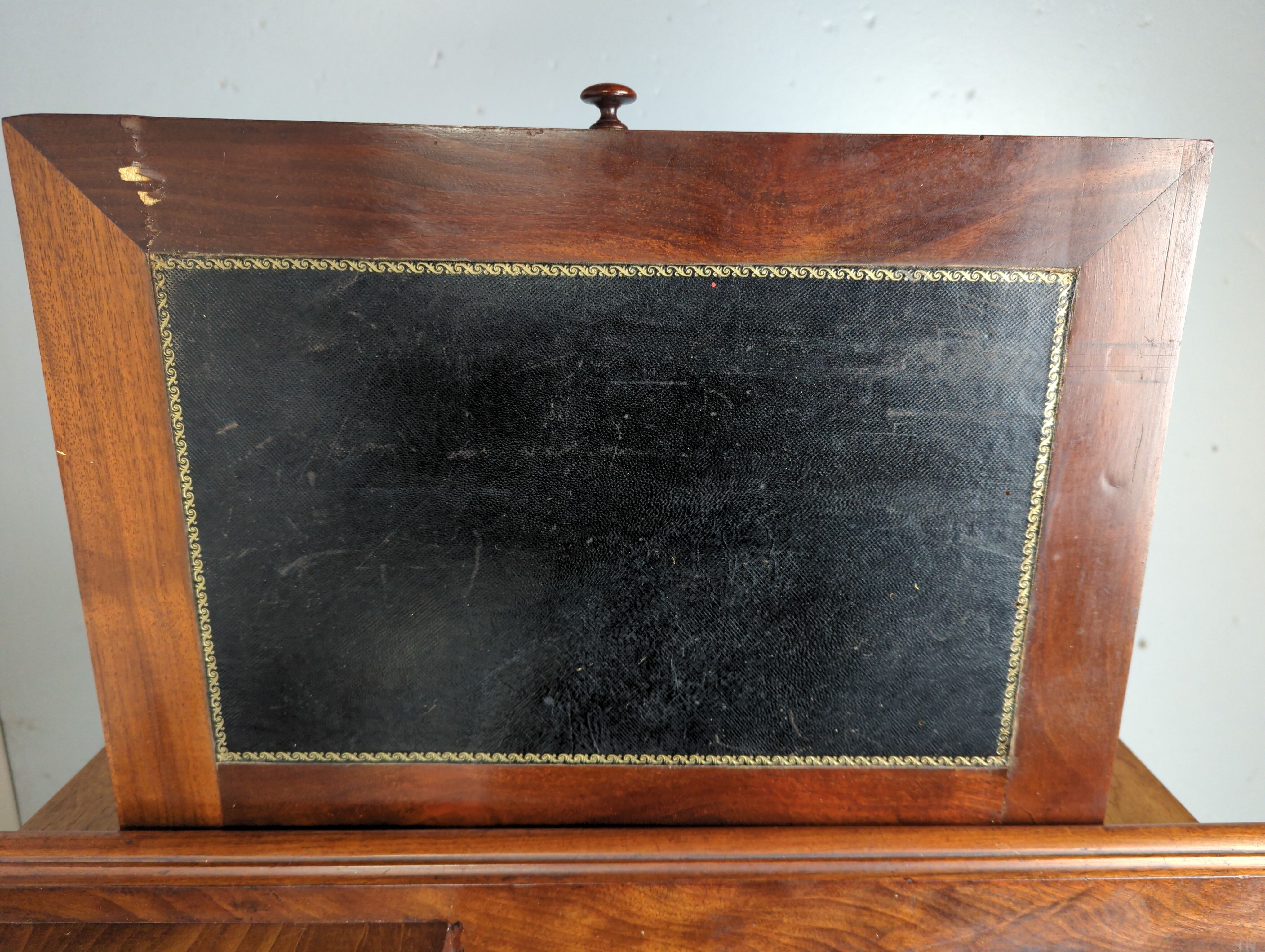 Bureau à gradin Louis-Philippe en acajou