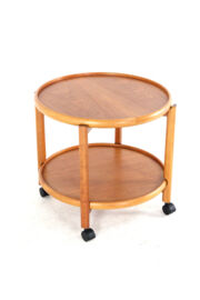 Danish Trolley with Removable Tray - teak