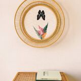 Decorative rattan tray