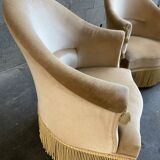 Pair of toad armchair
