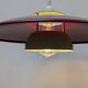 Suspension vintage bordeaux