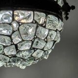 Antique style Art Nouveau chandelier with chains, Austria, 1890s