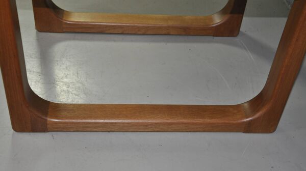 Table basse en teck Niels Bach